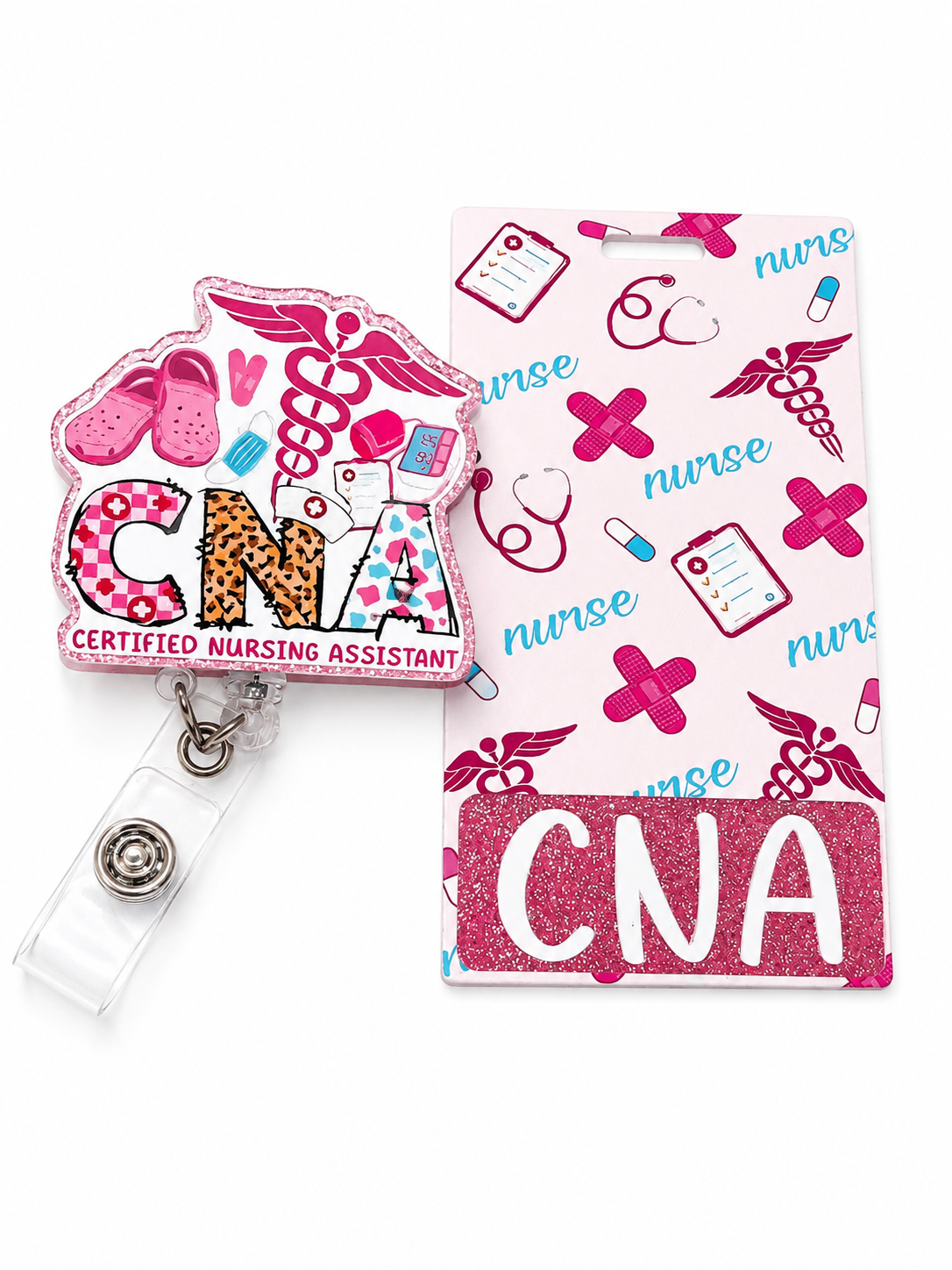 CNA Badge Reel & Badge Buddy Set