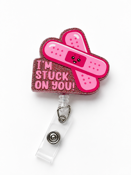 I'm Stuck on You Badge Reel