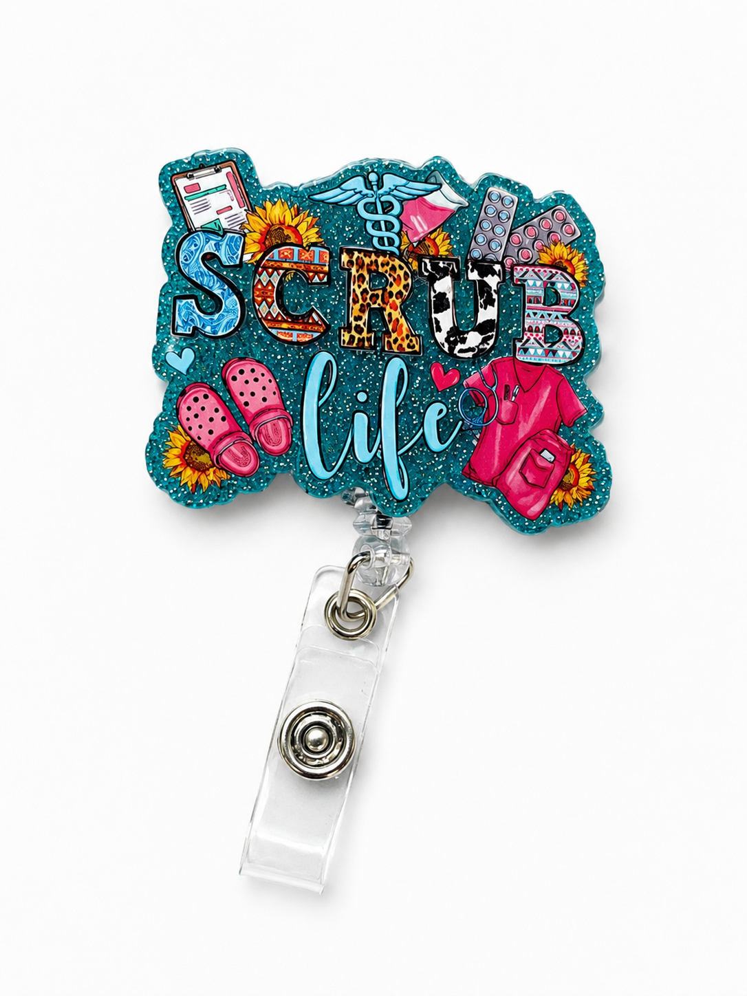 Cute Scrub Life Badge Reel